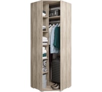 Шкаф угловой Арника Наоми ШК-21 дуб каньон/графит нубук 00-00025939