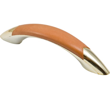 Мебельная ручка AKS скоба, пластик, PATREX №10, 96 золото/ольха (26) 11814