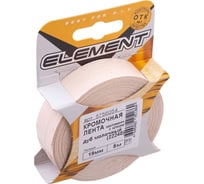 Кромочная меламиновая лента с клеем Element 19мм дуб молочный 5 м 218840