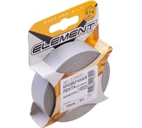 Кромочная меламиновая лента с клеем Element 19мм металлик 5 м 127440