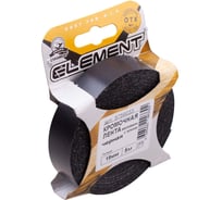 Кромочная меламиновая лента с клеем Element 19мм черный 5 м 013080