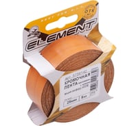 Кромочная меламиновая лента с клеем Element 25мм вишня оксфорд 5 м 010880