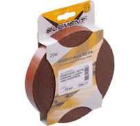 Кромочная меламиновая лента с клеем Element 19мм орех экко 20 м 218880