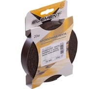 Кромочная меламиновая лента с клеем Element 19мм легно темный 20 м 218910