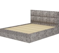 Кровать Арника 160x200 с проложками ДСП Линда, грей Н1447122