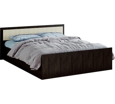 Кровать Арника с реечным настилом Фиеста LIGHT 160x200, венге Н001177