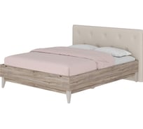 Кровать Арника 160x200 с мягким изголовьем Скандика Н1447157