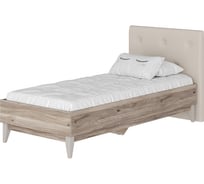 Кровать Арника 90x200 с мягким изголовьем Скандика Н1447159