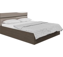 Кровать Арника Ненси 160x200, венге/капучино глянец Н1447045