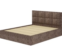 Кровать Арника 160x200 с проложками ДСП Линда, мустанг Н1447126