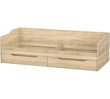 Кровать Арника КР 1 с основанием. дуб Сонома Н130488