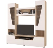 Стенка в гостиную Арника Анталия 2, сонома/белый Н145022