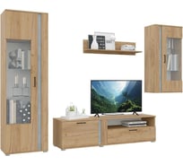 Гостиная Арника Омега ЛДСП, Дуб золотой - бетон 00-00144348