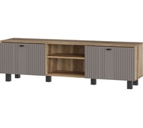 Тумба под ТВ Арника Олива ТБ-09 Дуб каньон/Муссон софт (MF14) 00-00160975