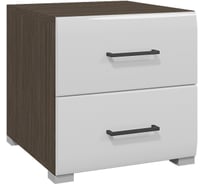 Тумба Арника Ненси, венге/белый глянец Н1447062