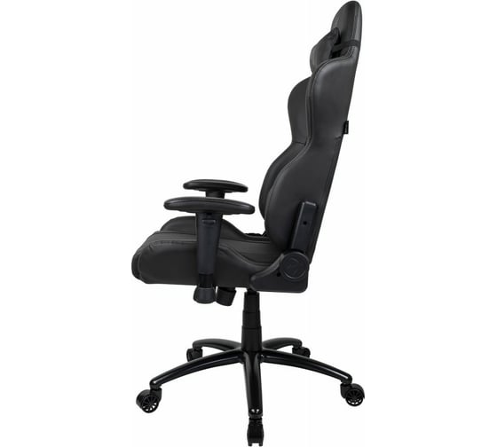 Компьютерное кресло Arozzi Inizio Black PU - Grey logo INIZIO-PU-BKGY