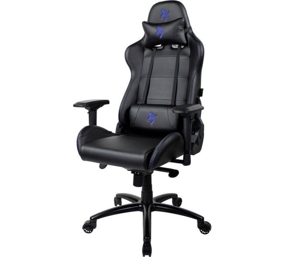 Компьютерное кресло Arozzi Verona Signature Black PU - Blue Logo VERONA-SIG-PU-BL 1