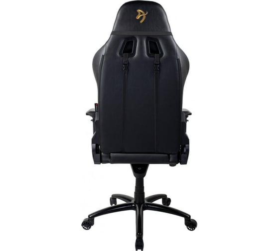 Компьютерное кресло Arozzi Verona Signature Black PU - Gold Logo VERONA-SIG-PU-GD