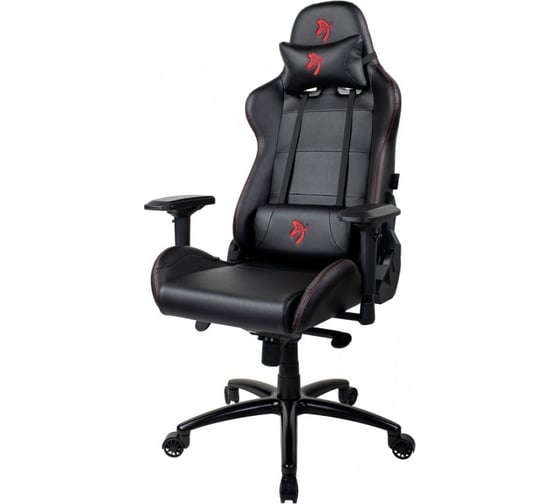 Компьютерное кресло Arozzi Verona Signature Black PU - Red Logo VERONA-SIG-PU-RD