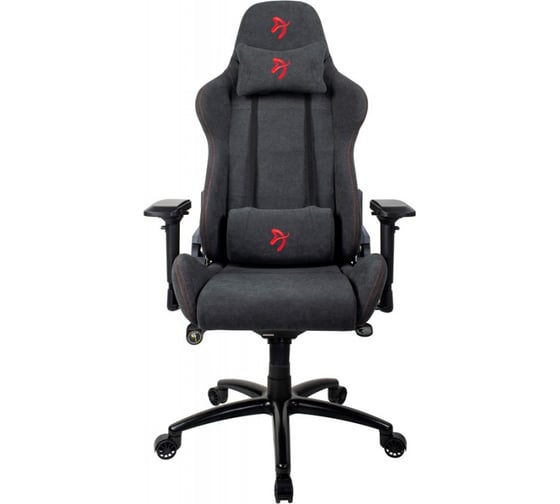 Компьютерное кресло Arozzi Verona Signature Soft Fabric - Red Logo VERONA-SIG-SFB-RD