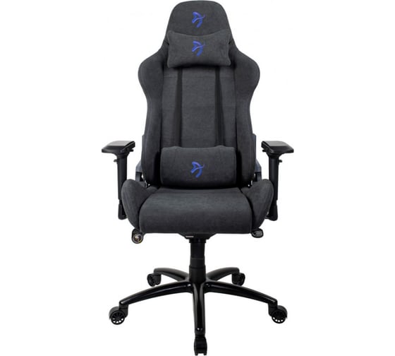 Компьютерное кресло Arozzi Verona Signature Soft Fabric - Blue Logo VERONA-SIG-SFB-BL