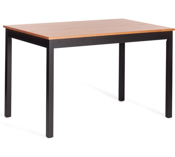 Обеденный комплект Tetchair Sonata dining set (стол + 4 стула) массив сосны, стол: 120x75x73 см, стул: 41x50x95 см, антик/чёрный 21795