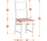 Обеденный комплект Tetchair Sonata dining set (стол + 4 стула) массив сосны, стол: 120x75x73 см, стул: 41x50x95 см, антик/белый 21794 7