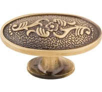 Ручка-кнопка KERRON 40 мм, античная бронза RK-009 BA