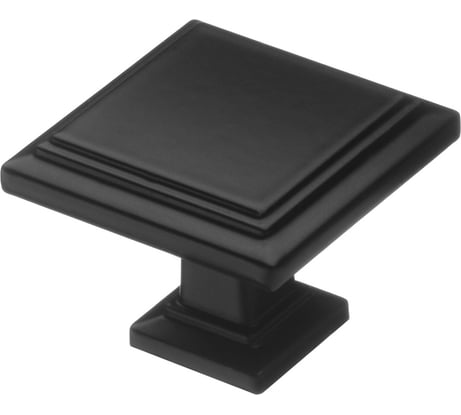 Ручка-кнопка KERRON матовый черный RK-105 BL