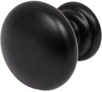 Ручка-кнопка KERRON матовый черный RK-106 BL