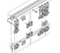 Комплект Hafele Slido Fold-Fo62 40A 1 двери 410.25.000 6