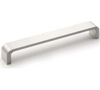 Мебельная ручка Hafele 6545, 160 мм никель сатин 101.13.696