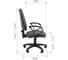Офисное кресло CHAIRMAN 205 Россия ткань Т13 серый 00-07152550 5