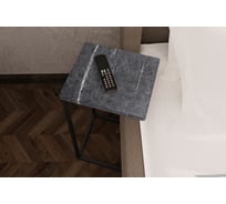 Журнальный приставной столик Торос черный Callisto mobili М013.0А59