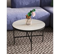 Кофейный столик Callisto mobili круглый Дуб мадейра топаз М011.1А54