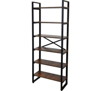 Стеллаж ООО "ММК" 690x292x1700 мм, орех 24-СТ6П-05 33750883