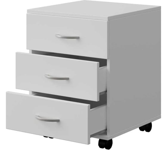 Тумба выкатная Альянс мебель ХИТ 434x454x587 К-5.1 Белый