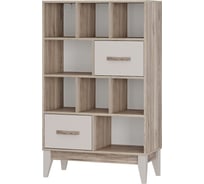 Стеллаж Арника Скандика С-04 дуб смоки/кашемир 00-00161288