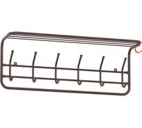 Вешалка с полкой ЗМИ 80 коричневый ВСП 7 КОР