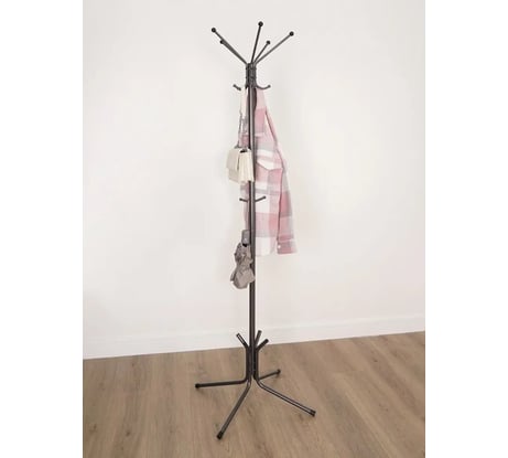 Вешалка напольная ЗМИ "Луч 5" графит ВНП 361 ГР