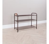 Подставка для обуви ЗМИ "Альфа 23" коричневый ПДОА23 КОР