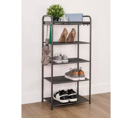 Подставка для обуви ЗМИ "Верона 15" VERONA 15 shoe rack графит ПДОВ15 ГР