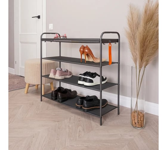 Подставка для обуви ЗМИ "Верона 34" VERONA 34 shoe rack графит ПДОВ34 ГР