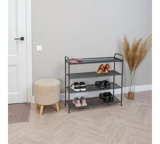 Подставка для обуви ЗМИ "Верона 34" VERONA 34 shoe rack графит ПДОВ34 ГР