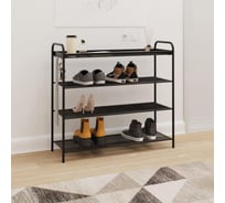 Подставка для обуви ЗМИ "Верона 34" VERONA 34 shoe rack черный ПДОВ34 Ч