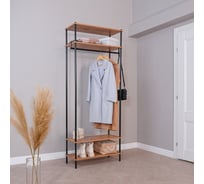 Прихожая ЗМИ 34 "НеШкаф" системы открытого хранения, черный ПРНШ34 Ч