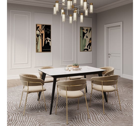 Стул Hesby Whispered Fusion HSBI_DC72_beige