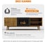 Тумба ТВ Lux Fire Волга напольная 1800, дуб вотан, с биокамином 600 ТП-600В-1800х600х300 5
