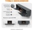 Тумба ТВ Lux Fire Каспий настенная 1600 матовая, графит с биокамином 600 ТНК1600Г 8