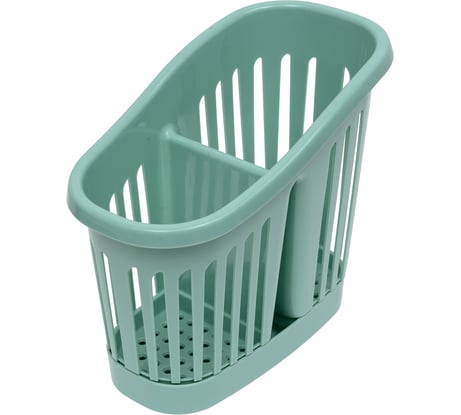 Сушилка для столовых приборов IDEA 2-х секционная фисташковый М 1165 Фисташковый